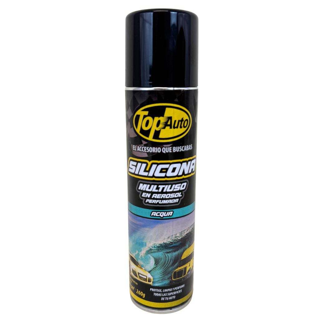 Top auto silicona aerosol 440cm3 acqua