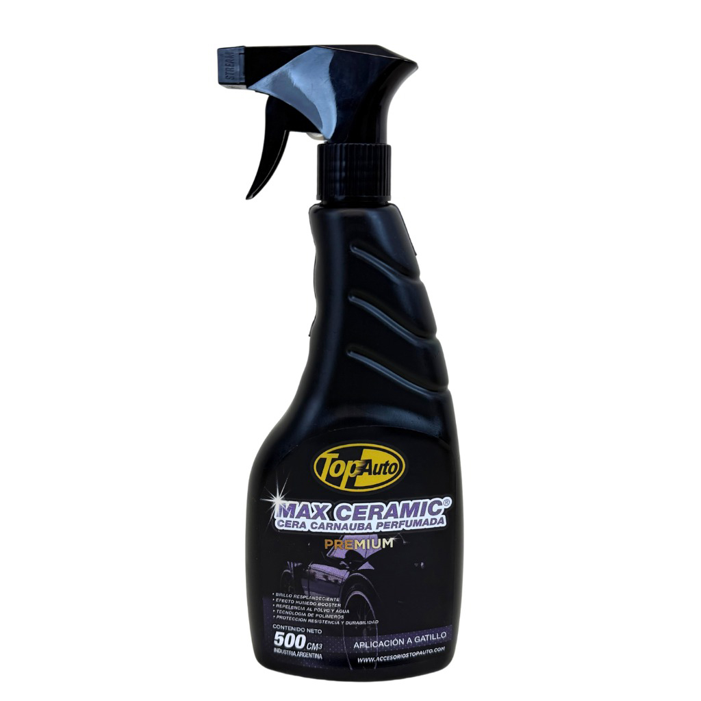 Top auto max ceramic c/carnauba 500cc c/gatillo