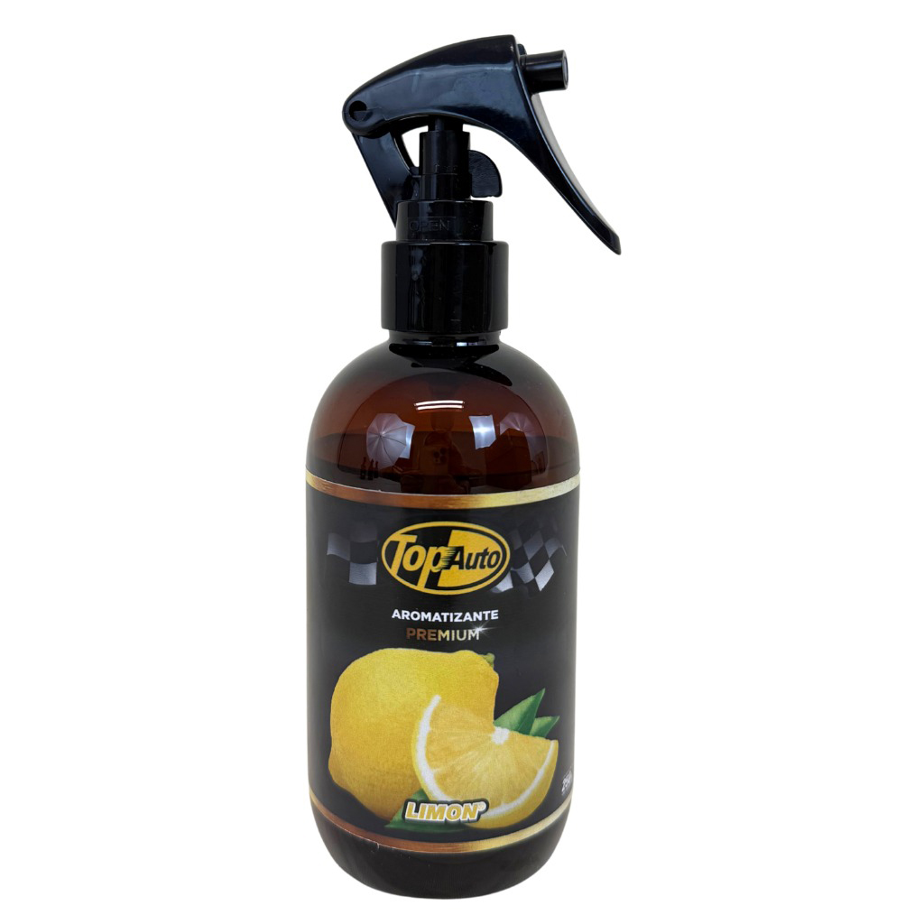 Top auto aromatizante spray 250ml limon