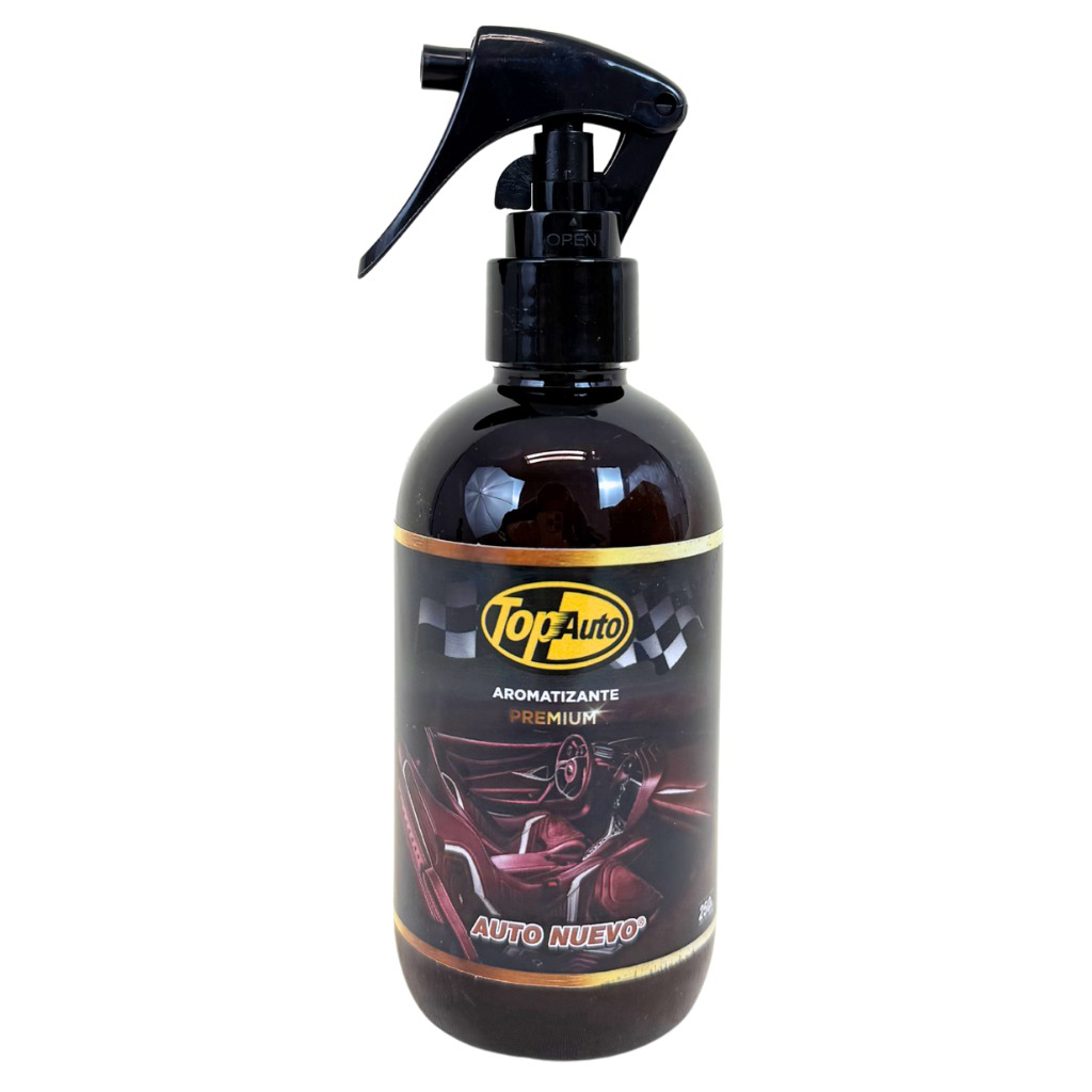 Top auto aromatizante spray 250ml auto nuevo