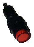 Luz piloto 8mm led rojo 12v