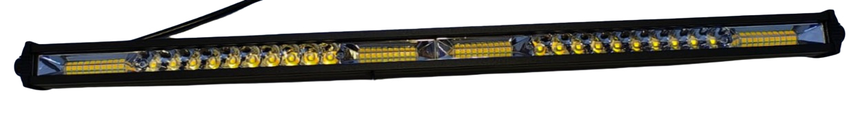 Barra slim plus 40led + 80smd 408w 102cm blanca/ambar