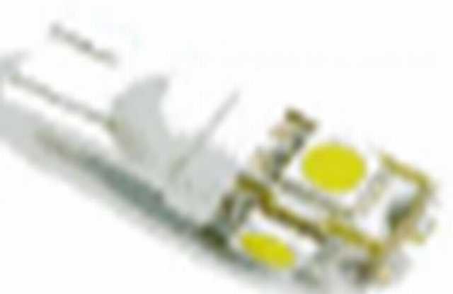 Lampara 2825 t10 5 smd rojos